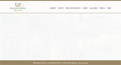 Desktop Screenshot of napoleonhouse.com
